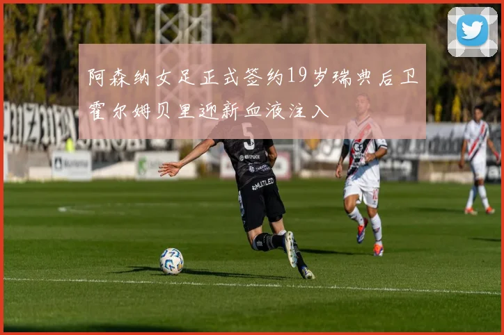 阿森纳女足正式签约19岁瑞典后卫霍尔姆贝里迎新血液注入